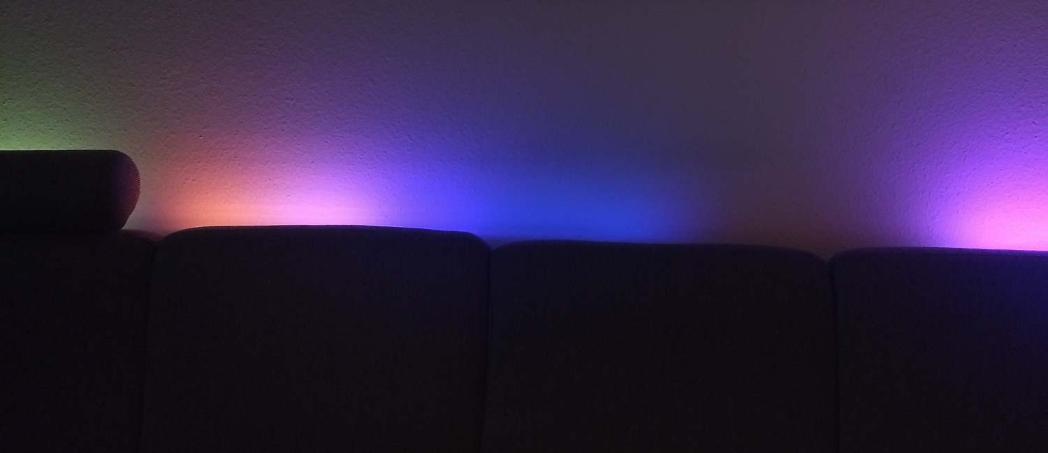 Another photo of my sofa from a different angle and with a different light pattern